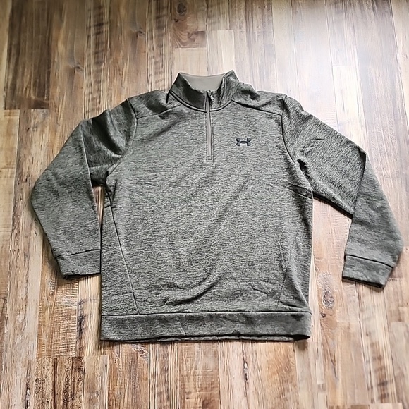 Under Armour Other - Mens Under Armour Fleece Lined 1/4 Zip Sweatshirt Sz Large